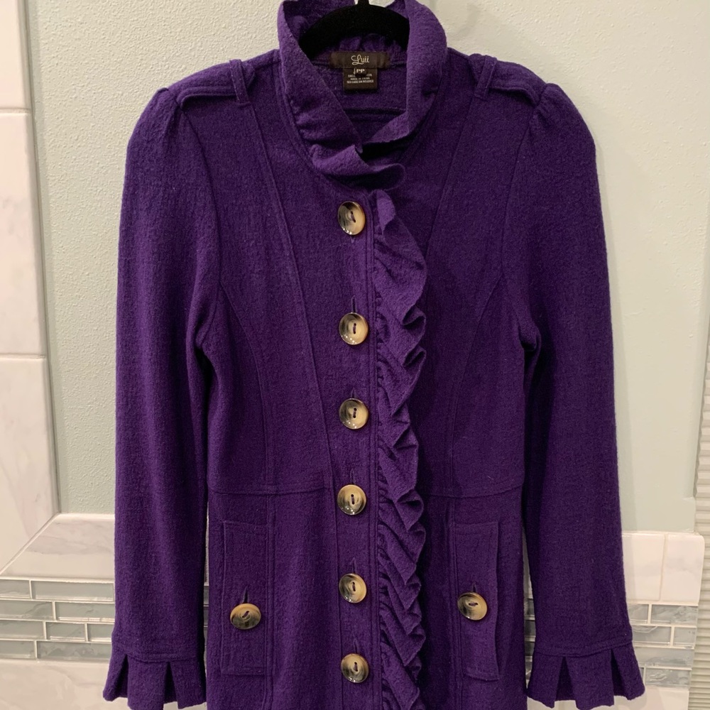 Luii “Autumn Jacket”, stunning purple, size PP